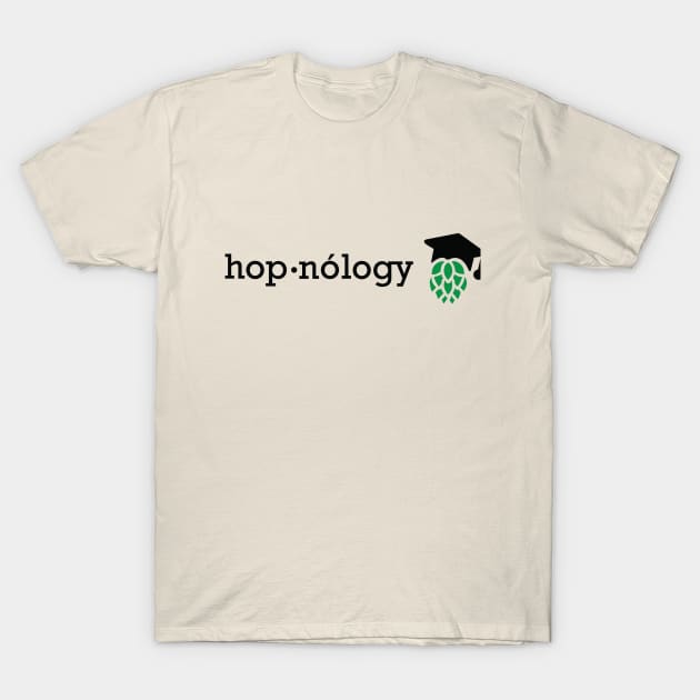 hop·nólogy Logo Flat T-Shirt by hopnology